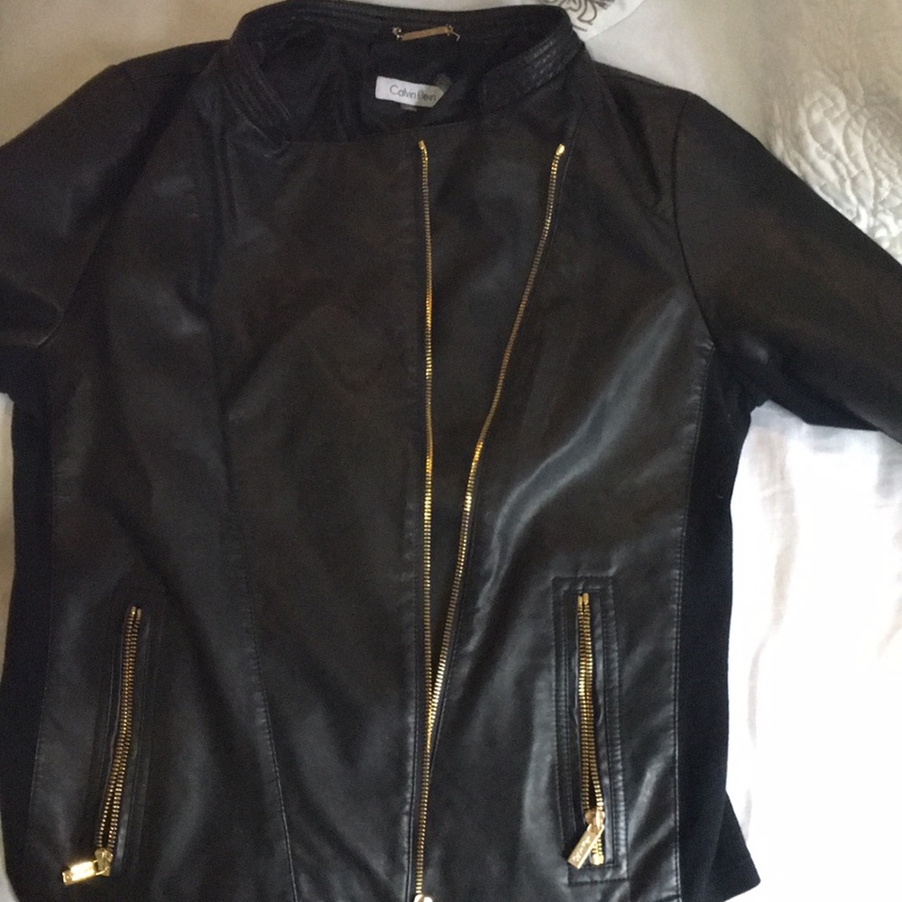 Calvin Klein Leather jacket